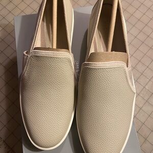 Women’s Oatmeal Slip-On Sneakers